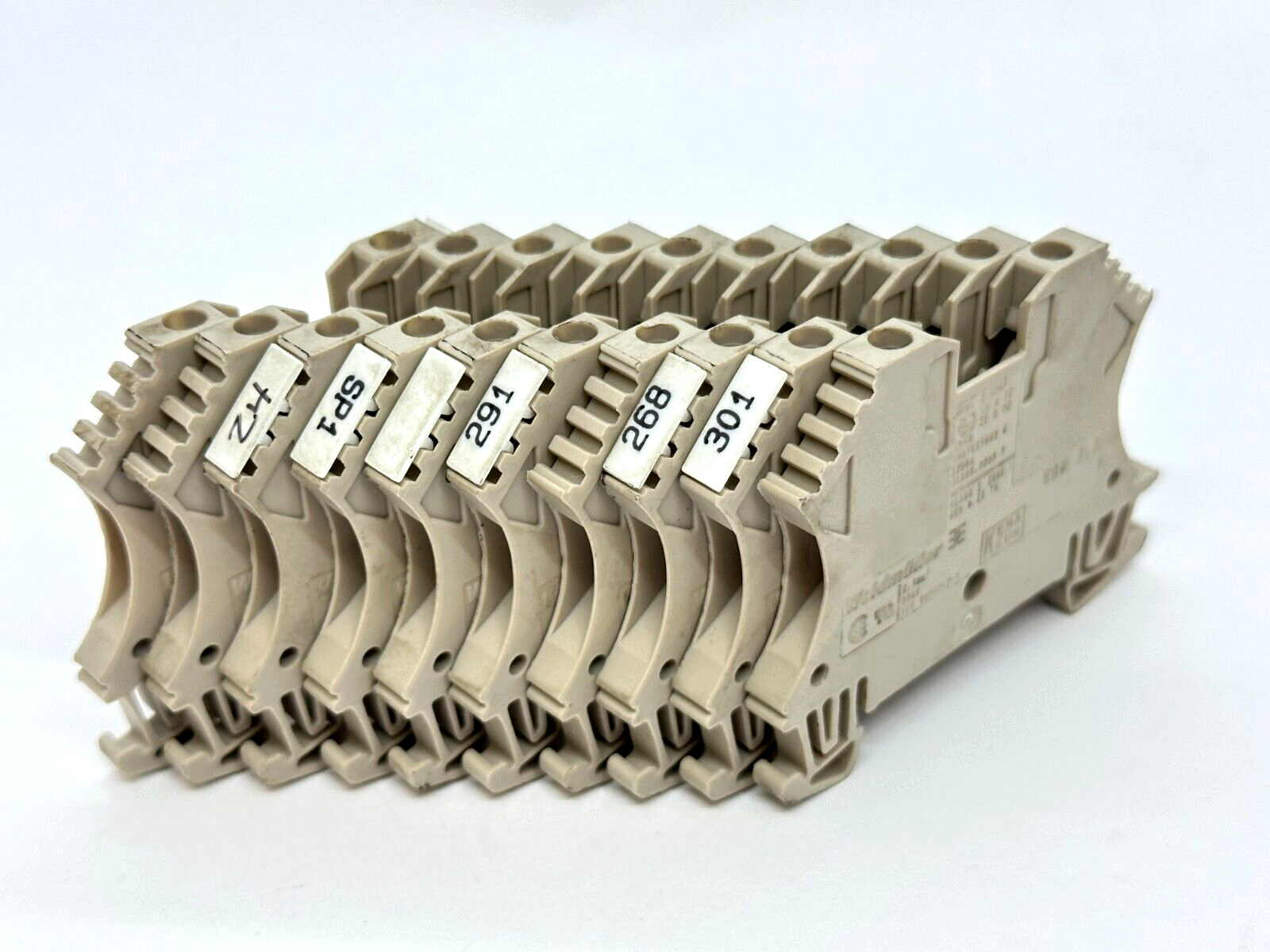 Weidmuller WDU 2.5 Terminal Block 600V LOT OF 10 - Maverick Industrial Sales