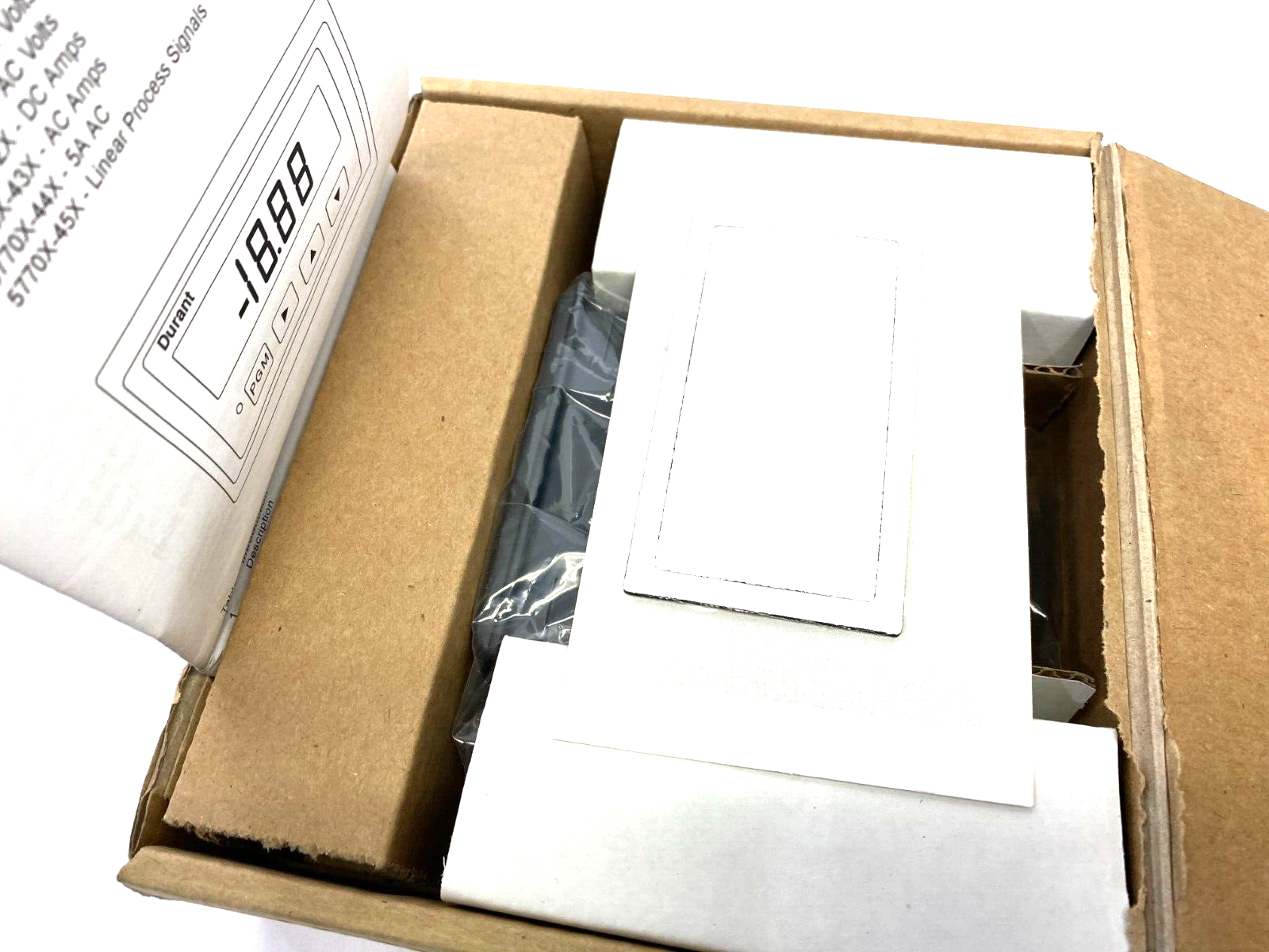 Eaton Durant 57701410 Eclipse Series AC Voltmeter-AC Power Panel Mount 57701-410 - Maverick Industrial Sales