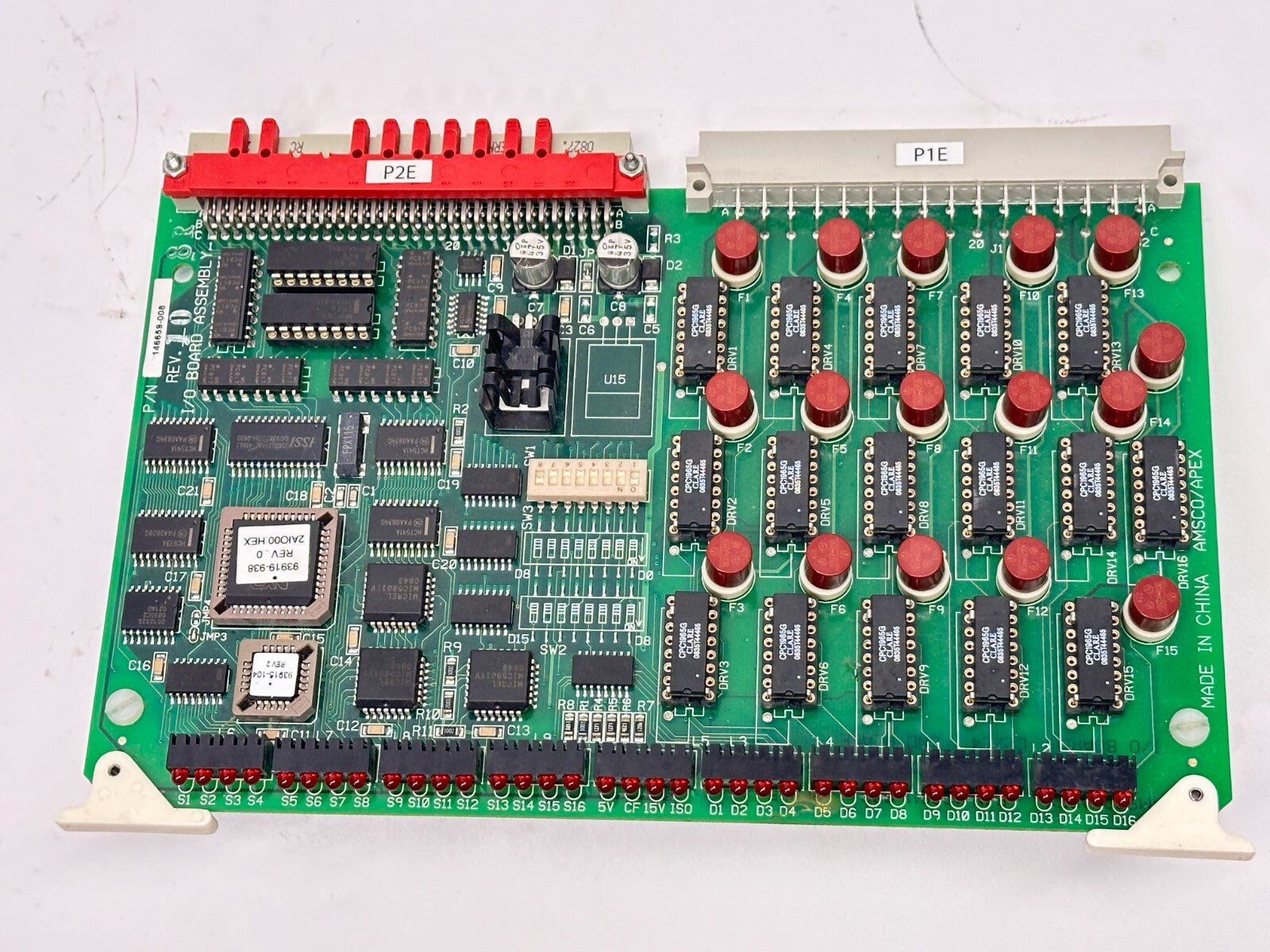 Amsco/Apex 146659-008 Rev 10 I/O Board Assembly 136811-002 - Maverick Industrial Sales