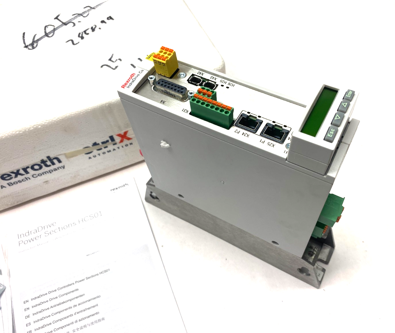 Bosch Rexroth R911344536 Comp. Converter HCS01.1E-W0006-A-02-B-ET-EC-NN-S4-NN-FW - Maverick Industrial Sales
