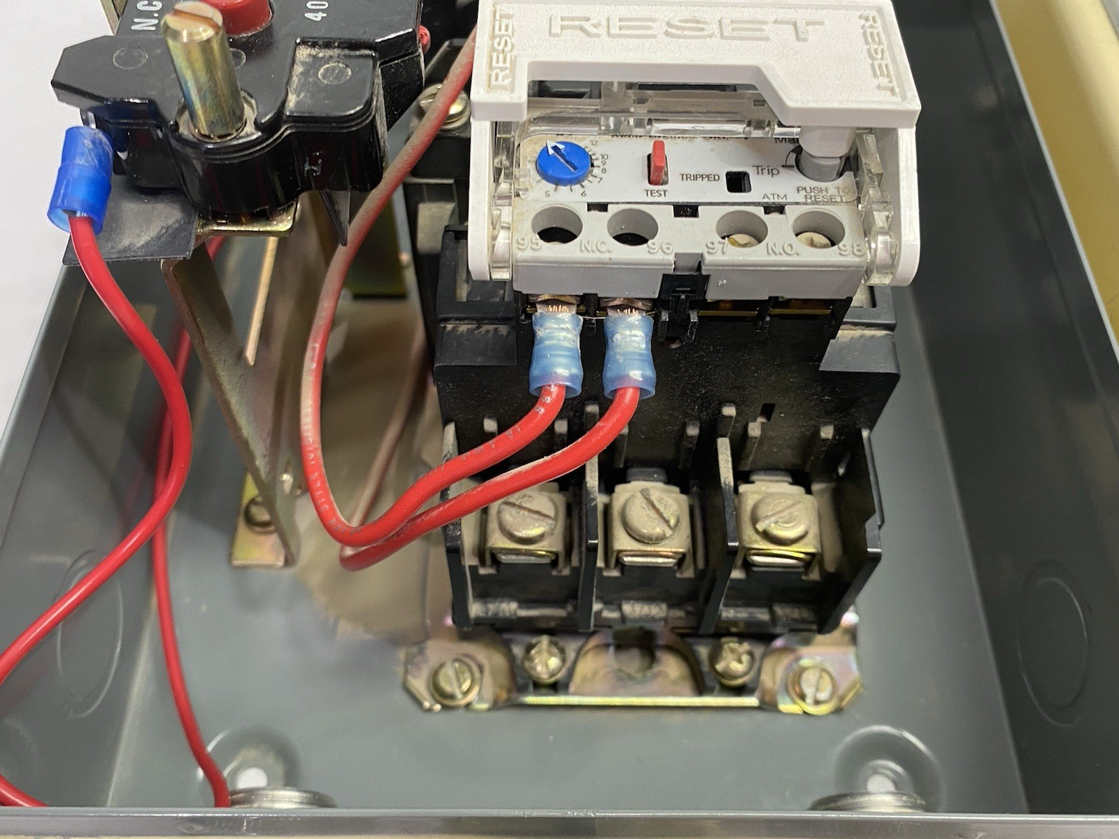 509-AAB-A1F-1 | Allen Bradley Ser. B Full-Voltage Magnetic Motor Controller 3-Ph - Used - Maverick Industrial Sales