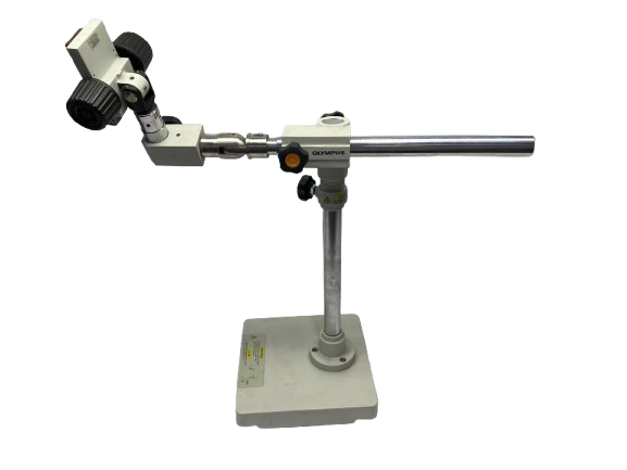 Olympus SZ2-STU1 Microscope Boom Stand w/ SZ2-STB1 Pod Carrier Bonder Arm - Maverick Industrial Sales