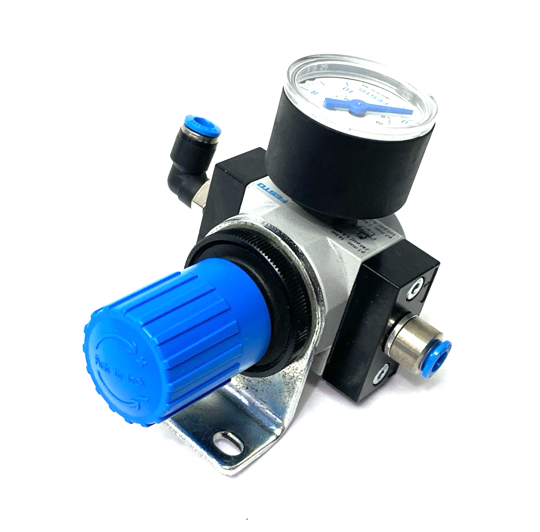 Festo LR-1/8-D-7-I-MINI Modular Pressure Regulator 1/8" Ports 192299 - Maverick Industrial Sales