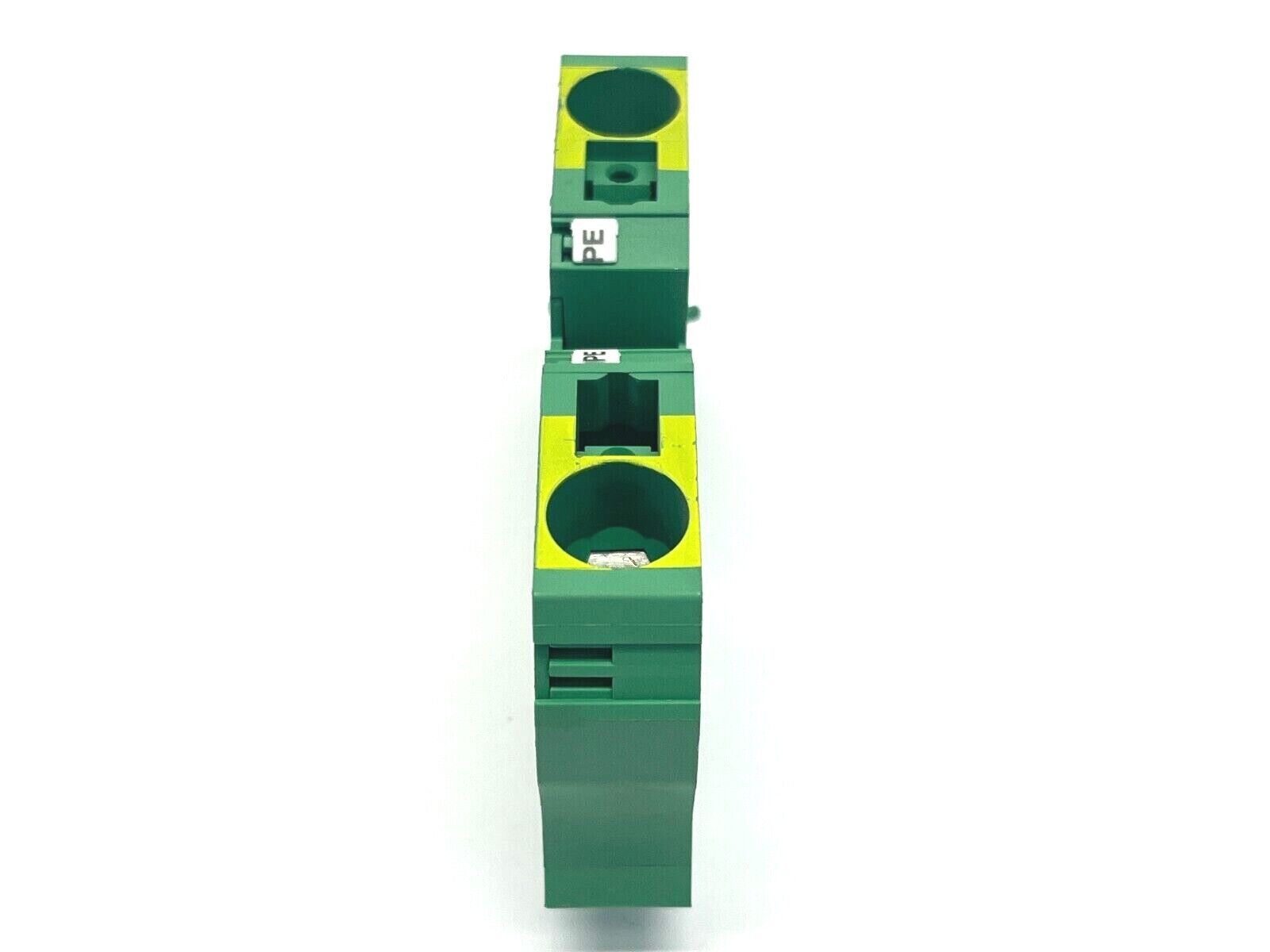 Weidmuller ZPE 35 Ground Terminal Block 1739650000 - Maverick Industrial Sales