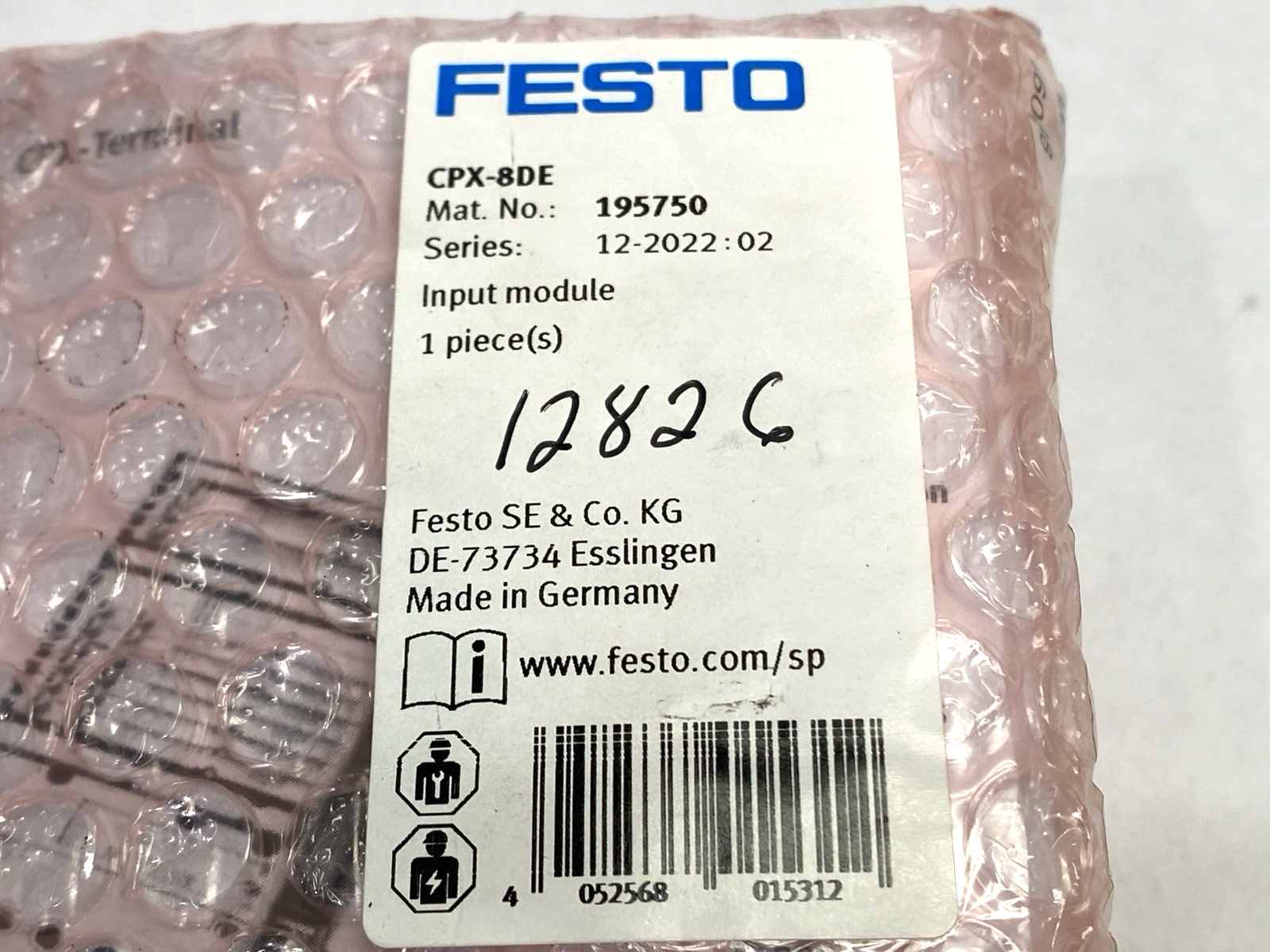 Festo DGST-16-50-Y12A Pneumatic Mini Slide 8085178 50mm Stroke - Maverick Industrial Sales