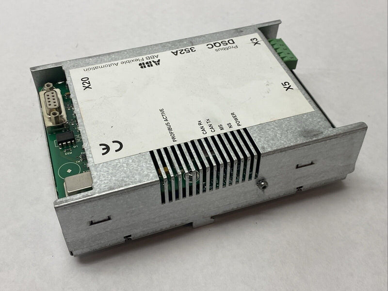 ABB 3HNE 00009-1/12 DSQC 352A Profibus Active Module - Maverick Industrial Sales