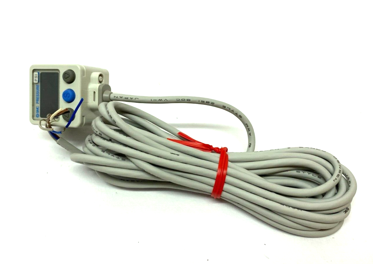 SMC ZSE40A-N01-T-P-X501 Digital Vacuum Pressure Switch 12~24VDC 0~14.69psi - Maverick Industrial Sales