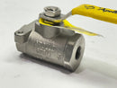 Apollo 76-601-01A Ball Valve 3-Way CF8M 1/2" 800CWP - Maverick Industrial Sales