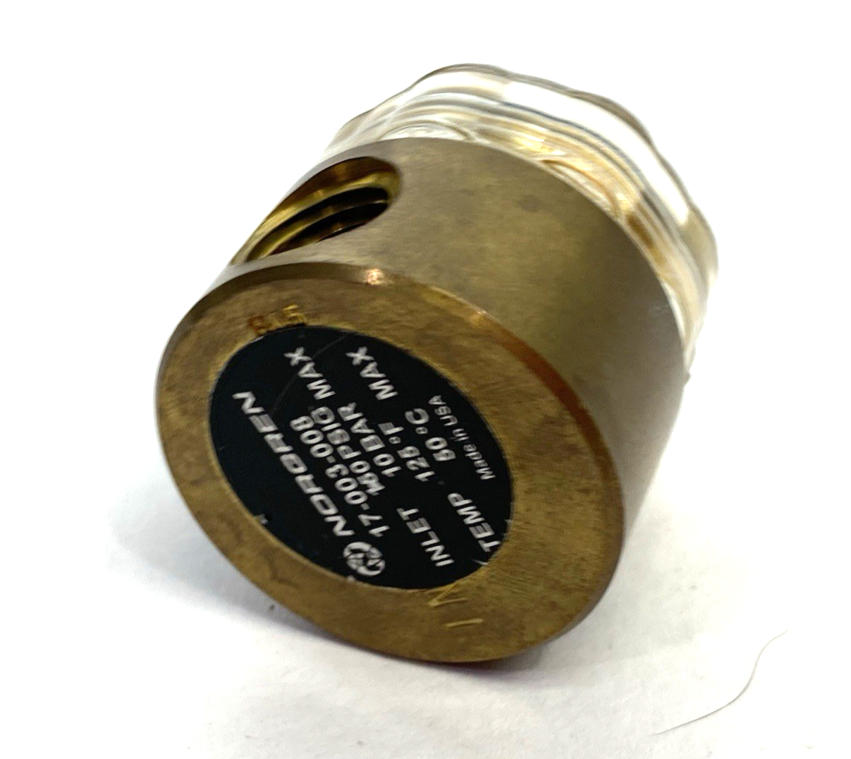 17-003-008 | Norgren Compact Flow Indicator, In-line, 1/4" NPT - New – Open box - Maverick Industrial Sales