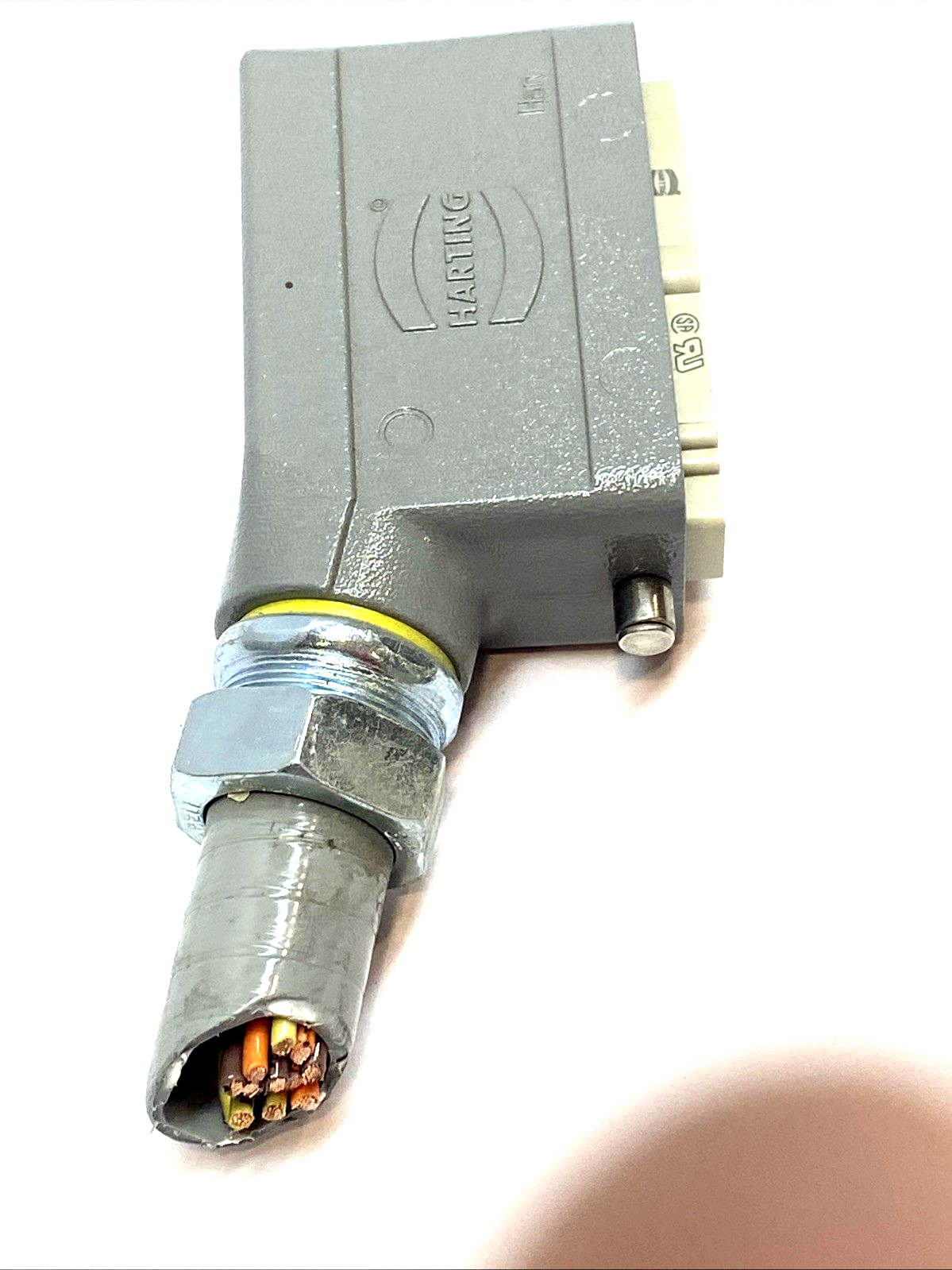 Harting Han 16B Side Entry Hood M25 w/ 09330162601 Insert Connector Industrial - Maverick Industrial Sales