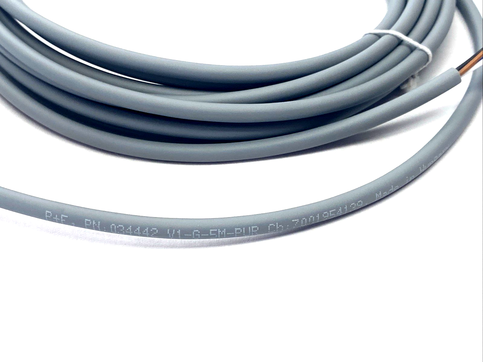 Pepperl+Fuchs V1-G-5M-PUR Female Cordset M12 4-Pin To Leads 5m 034442 - Maverick Industrial Sales