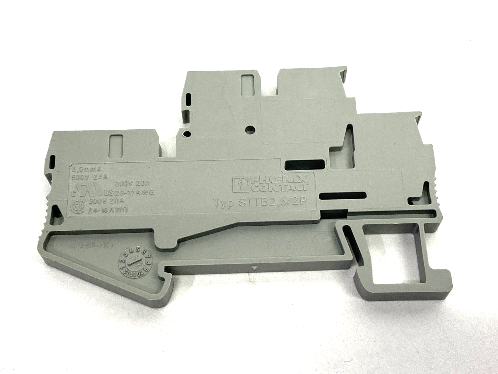 3040054 | Phoenix Contact STTB2,5/2P Double Level Terminal Block LOT OF 10 - Used - Maverick Industrial Sales