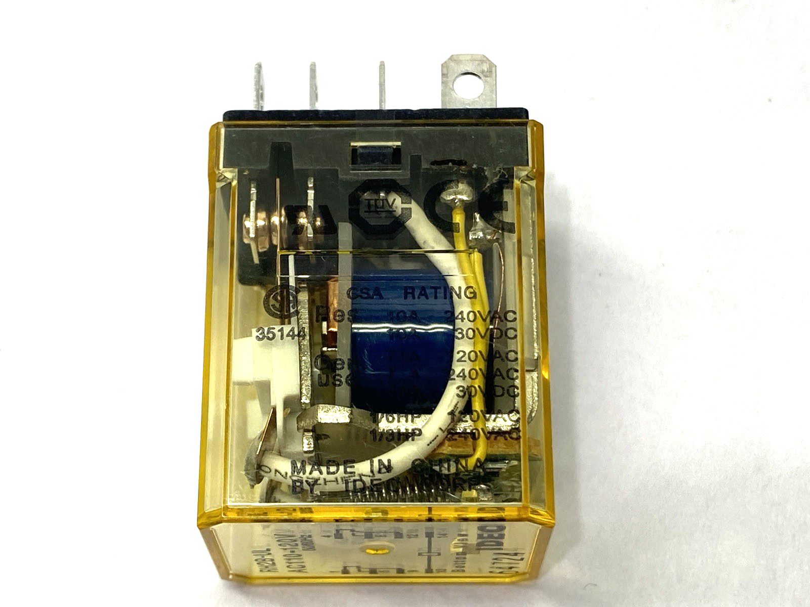 RH2B-ULAC110-120V | IDEC Power Relay 120VAC 10A - New – Open box - Maverick Industrial Sales