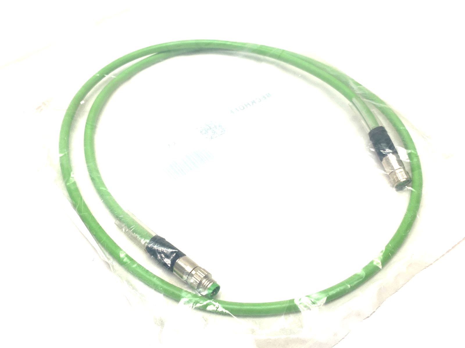 Beckhoff ZK1090-3132-0010 Double Ended EtherCAT Power Cable M8 4-Pin 1m 096672 - Maverick Industrial Sales