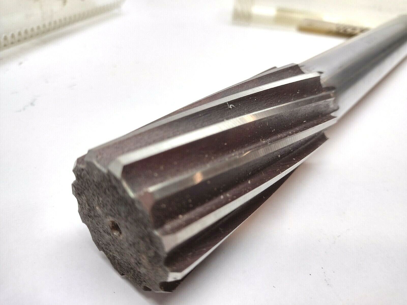 Morse 1653 1.5000 1 1/2 HS E-1 Straight Shank Right Hand Helix Chucking Reamer - Maverick Industrial Sales
