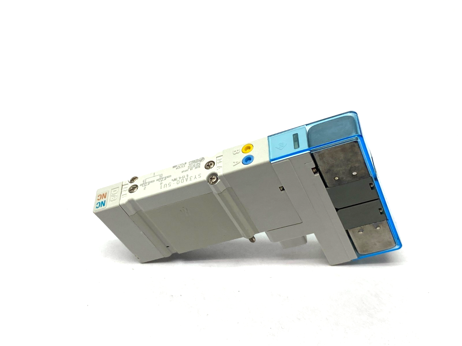 SMC SY3A00-5U1 Double Solenoid Valve, 4-Pos, Dual 3-Port - Maverick Industrial Sales
