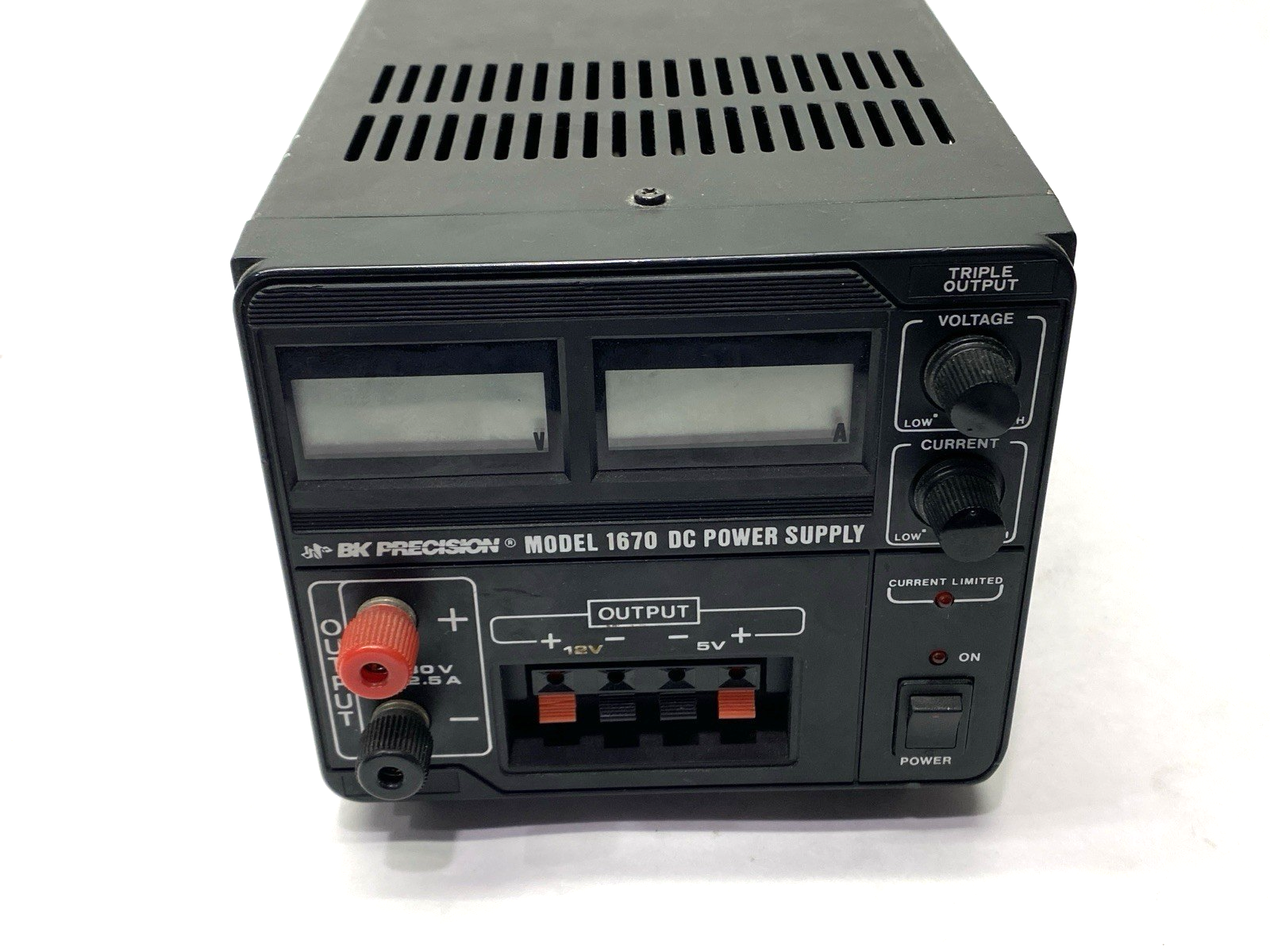 B&K Precision 1670 DC Power Supply 120VAC 60Hz 3A - Maverick Industrial Sales