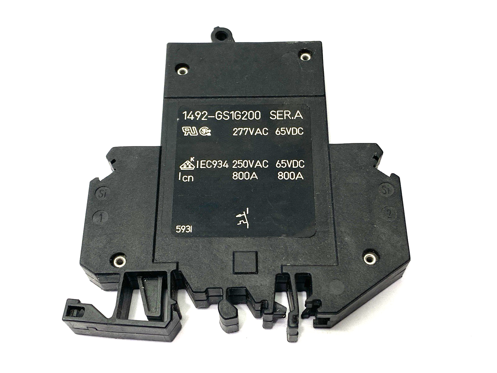 Allen Bradley 1492-GS1G200 Miniature Circuit Breaker 1-Pole 20A 277VAC Ser. A - Maverick Industrial Sales