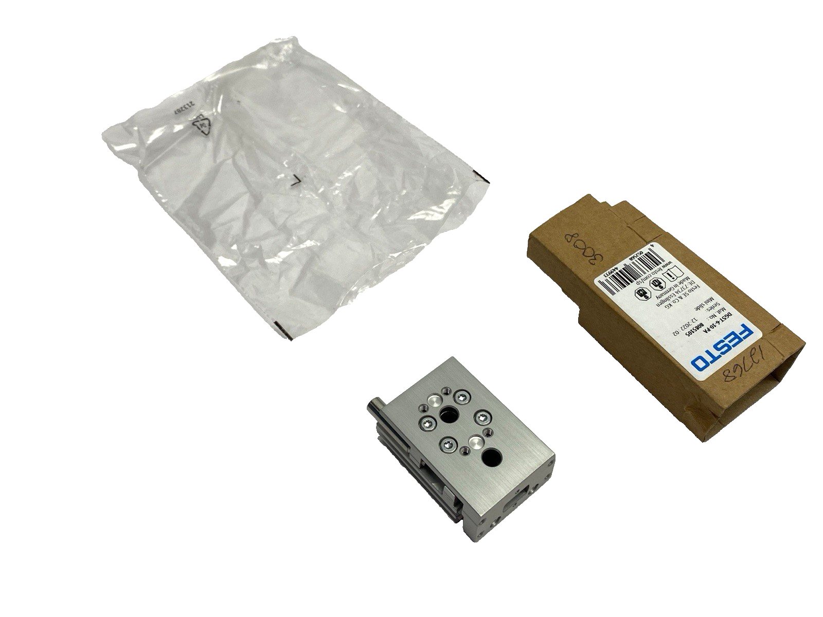 Festo DGST-6-10-PA Pneumatic Mini Slide Actuator 6mm Bore 10mm Stroke 8085105 - Maverick Industrial Sales