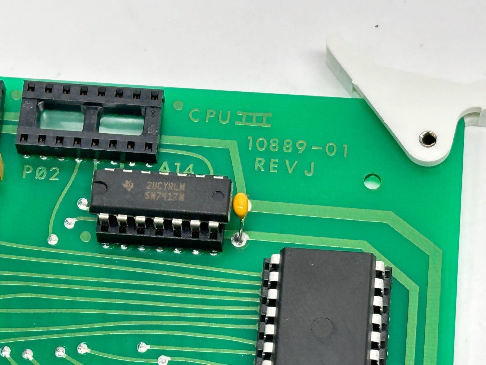 Eberline 10889-01 Rev J CPU III Board For Area Radiation Monitor - Maverick Industrial Sales