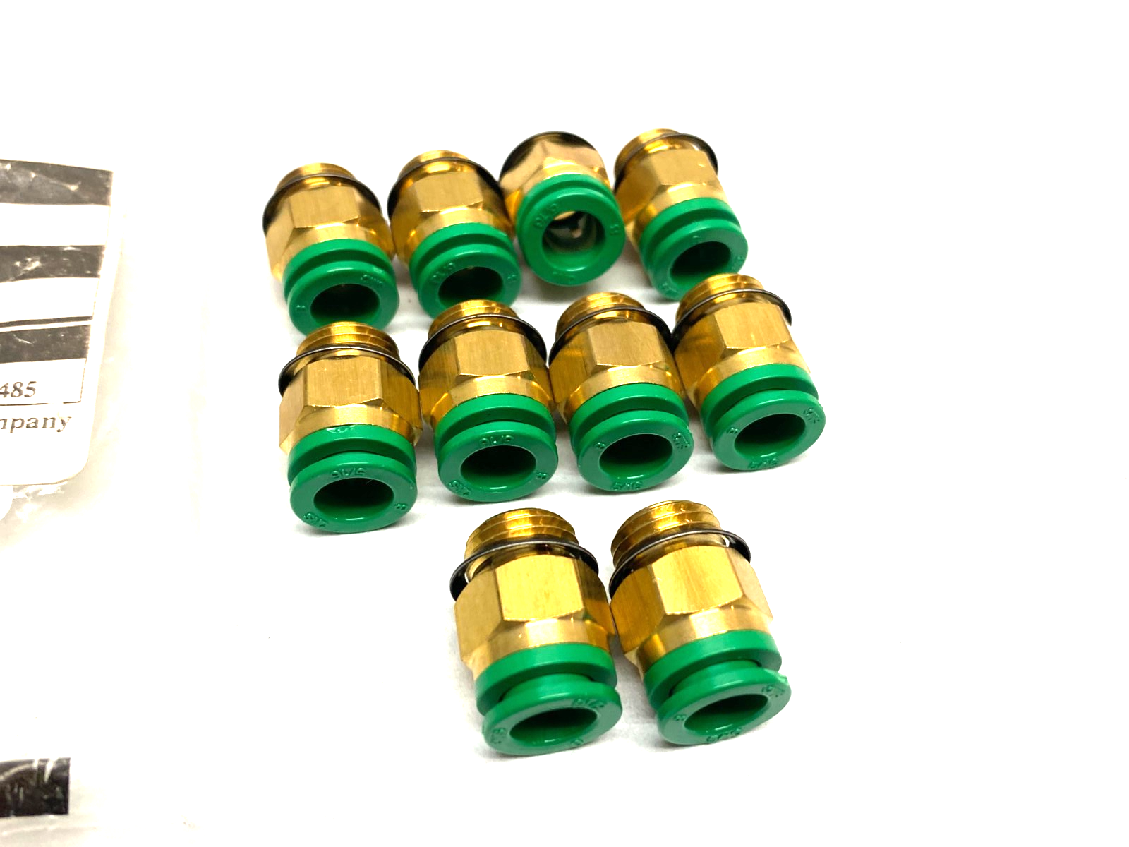 KRH08-U02-X269 | SMC Flame Resistant One Touch Fitting 5/16" LOT OF 10 - New Other - Maverick Industrial Sales