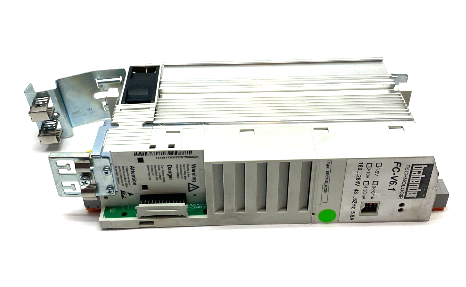 Brabender E82EV152-4C200 Frequency Inverter Drive FC-V6.1 180-264V 48-62Hz 5.5A - Maverick Industrial Sales