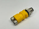 Turck VBRS 4.4-2SKM 3 Actuator Sensor Splitter Male M12 4-Pin 2x Female M8 3-Pin - Maverick Industrial Sales