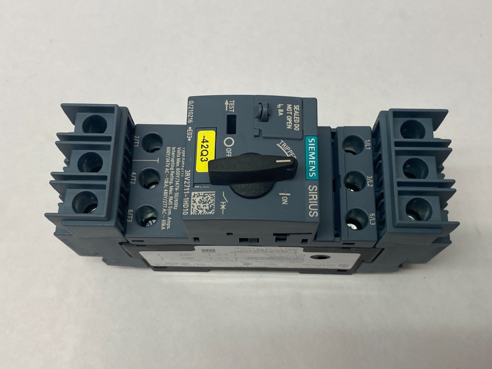 Siemens 3RV2711-1HD10 SIRIUS Motor Starter Circuit Protector Frame Size S00 - Maverick Industrial Sales