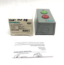 Siemens 50CA3DE Standard Duty Dual-Pushbutton Control Station Enclosure GRAY - Maverick Industrial Sales