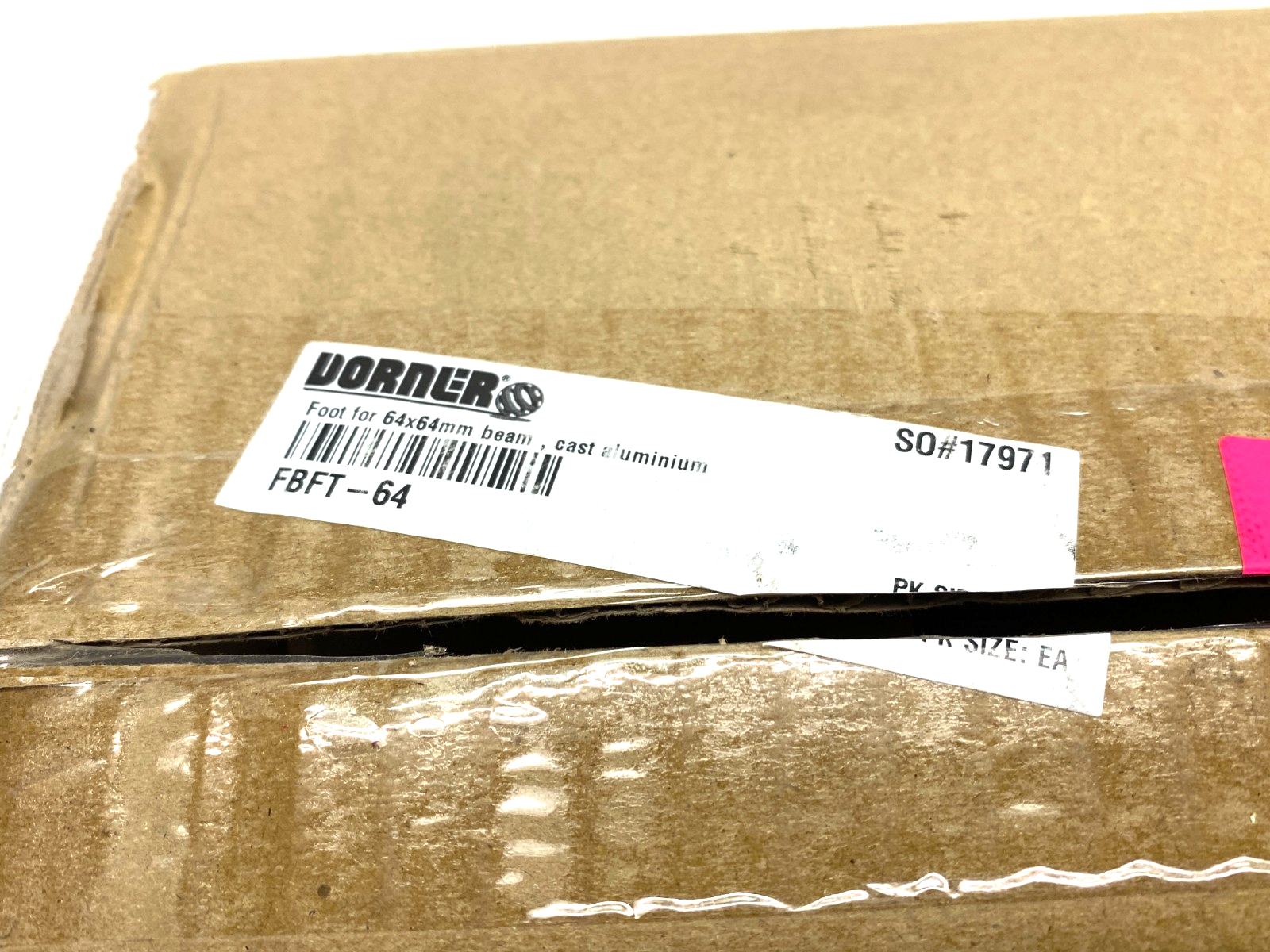 Dorner FBFT-64 Cast Aluminum Foot for Support Beam 64x64mm - Maverick Industrial Sales