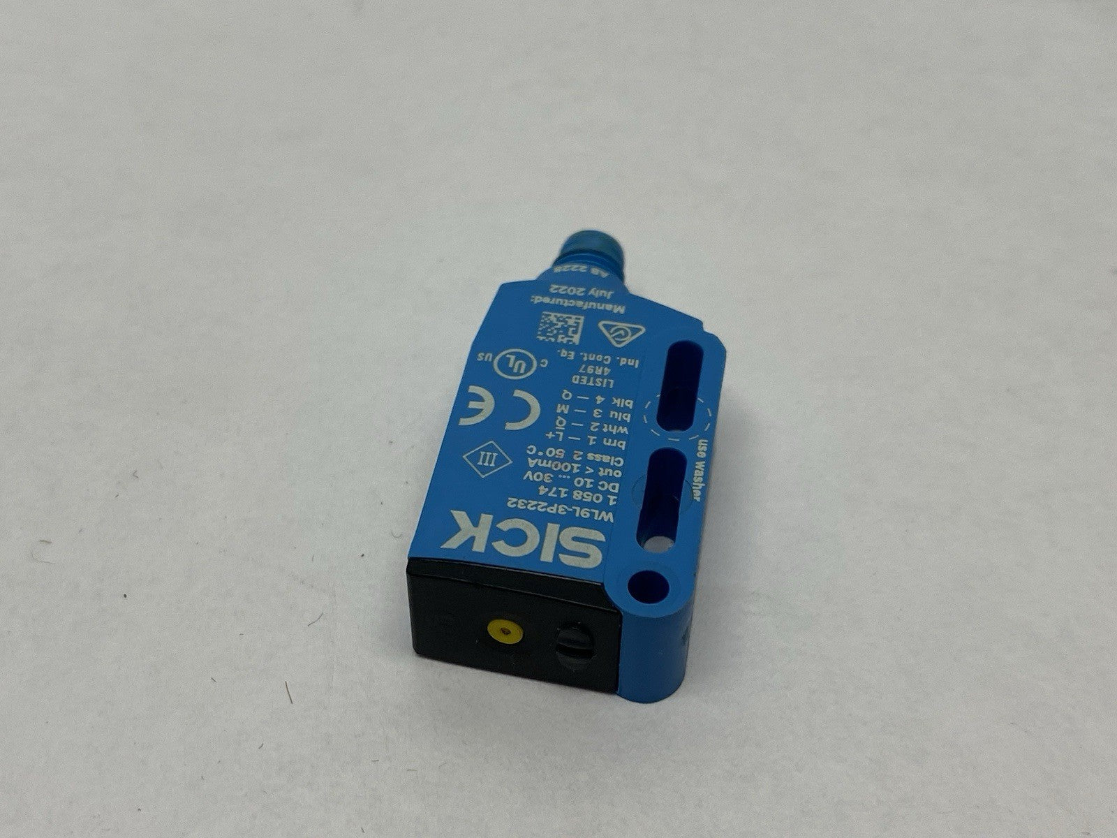 WL9L-3P2232 | Sick Photoelectric Retro-reflective Sensor 0-8m, 0-12m Sense 1058174 - Used - Maverick Industrial Sales
