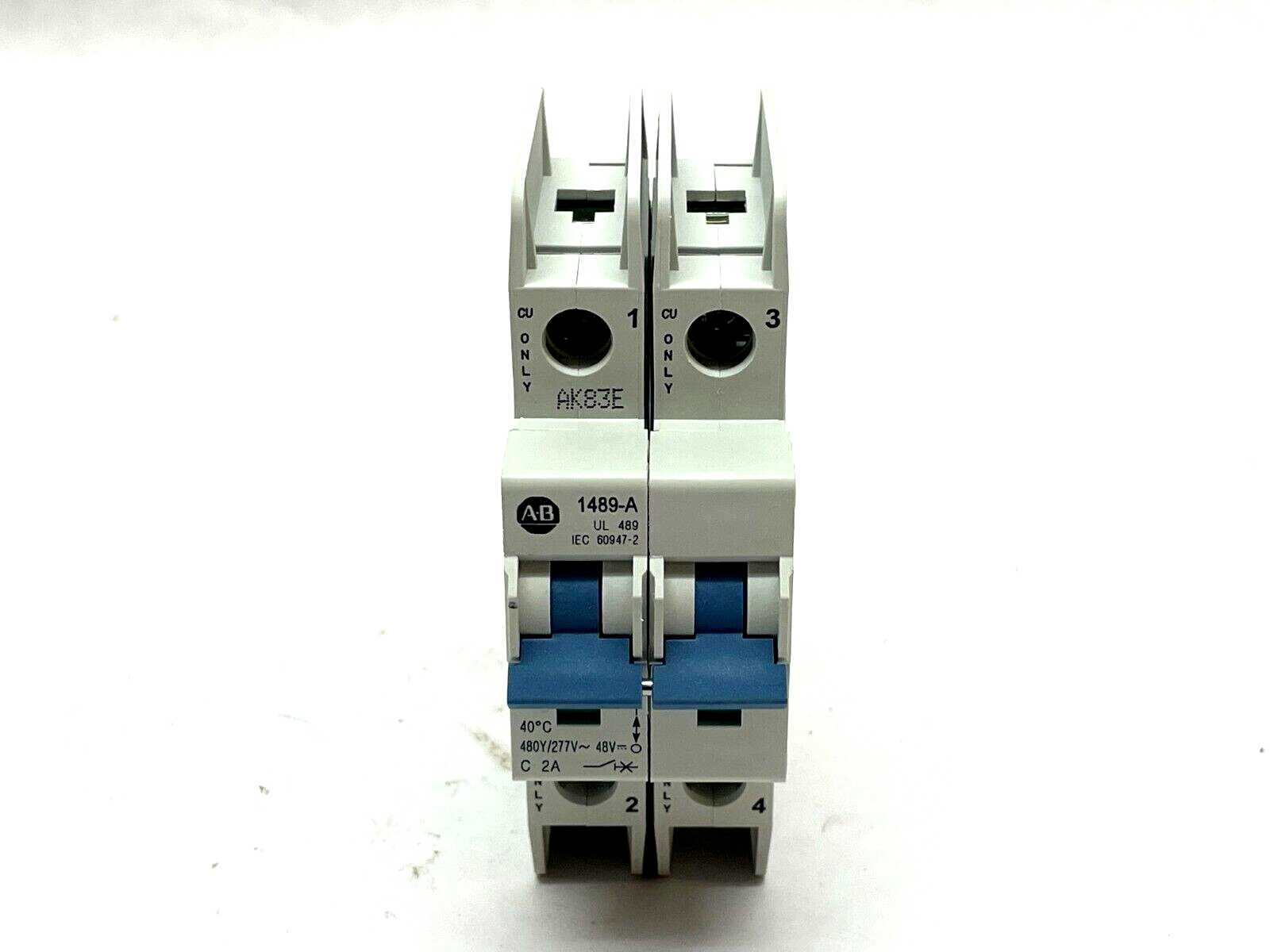 Allen Bradley 1489-A2C020 Ser. A Industrial Circuit Breaker - Maverick Industrial Sales