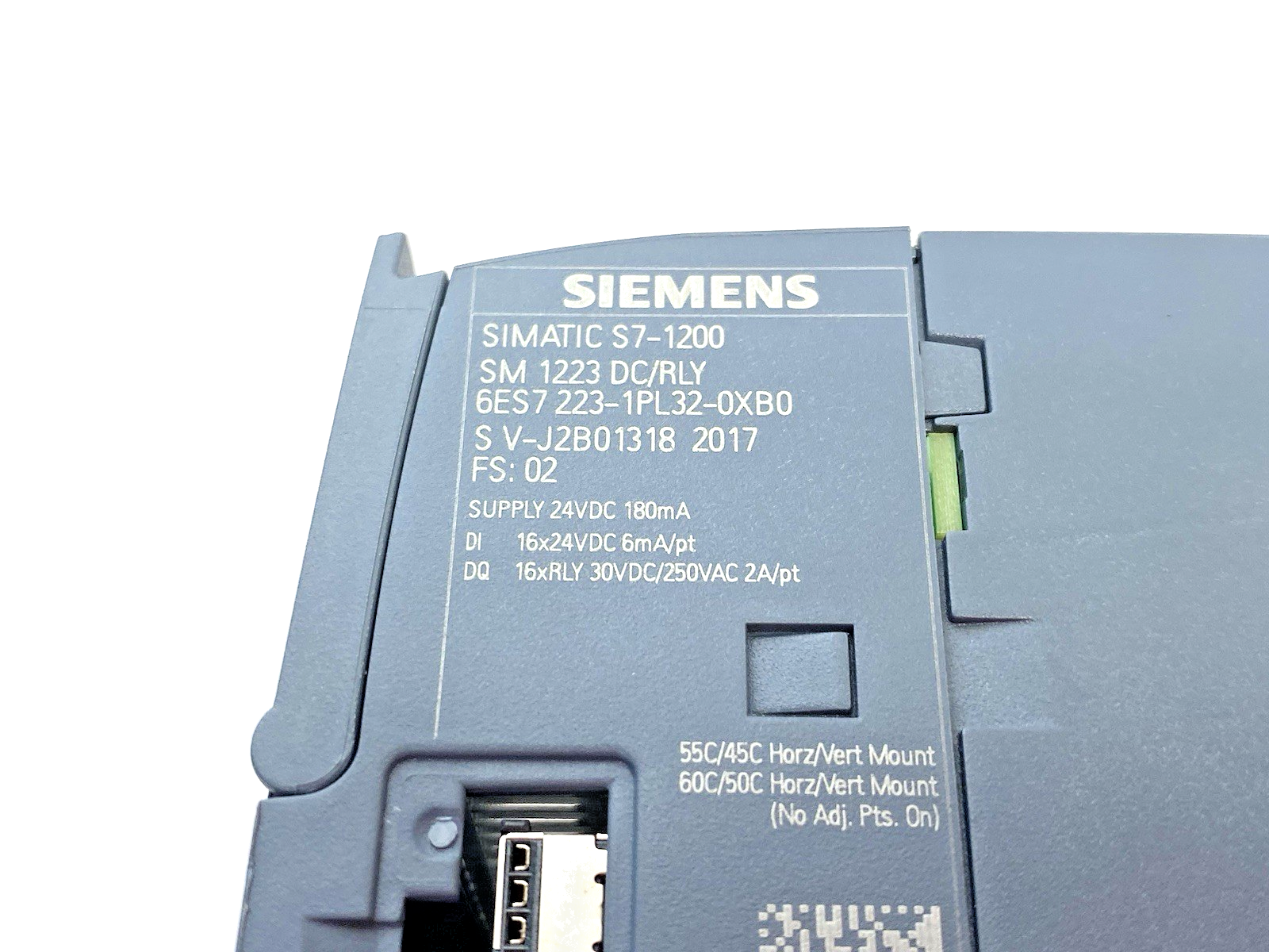 6ES7223-1PL32-0XB0 | Siemens SIMATIC S7-1200 Digital I/O Mod. SM 1223 16 DI/16 DO - Used - Maverick Industrial Sales