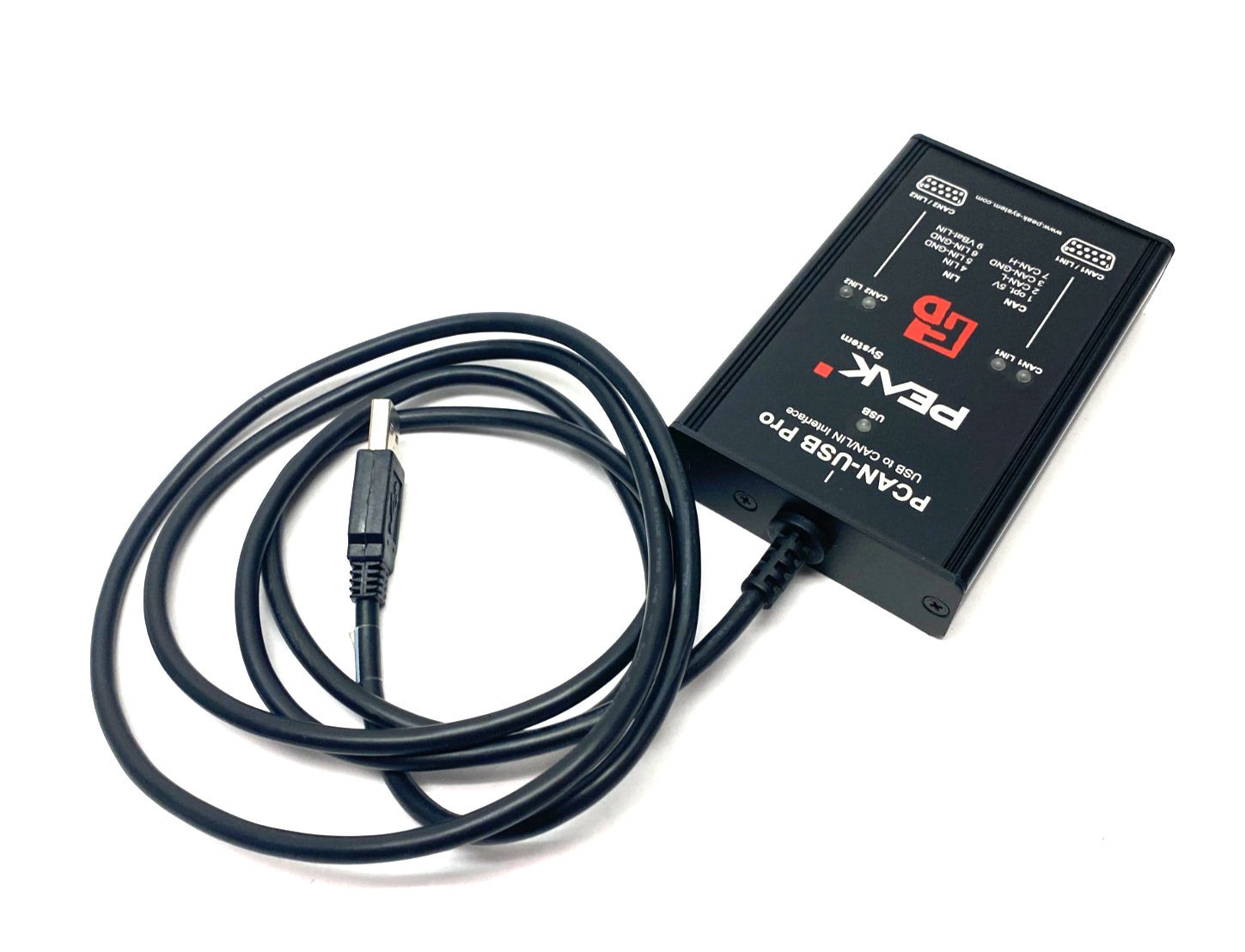 PEAK Systems IPEH-004061 PCAN-USB Pro FD USB To CAN/LIN Interface - Maverick Industrial Sales