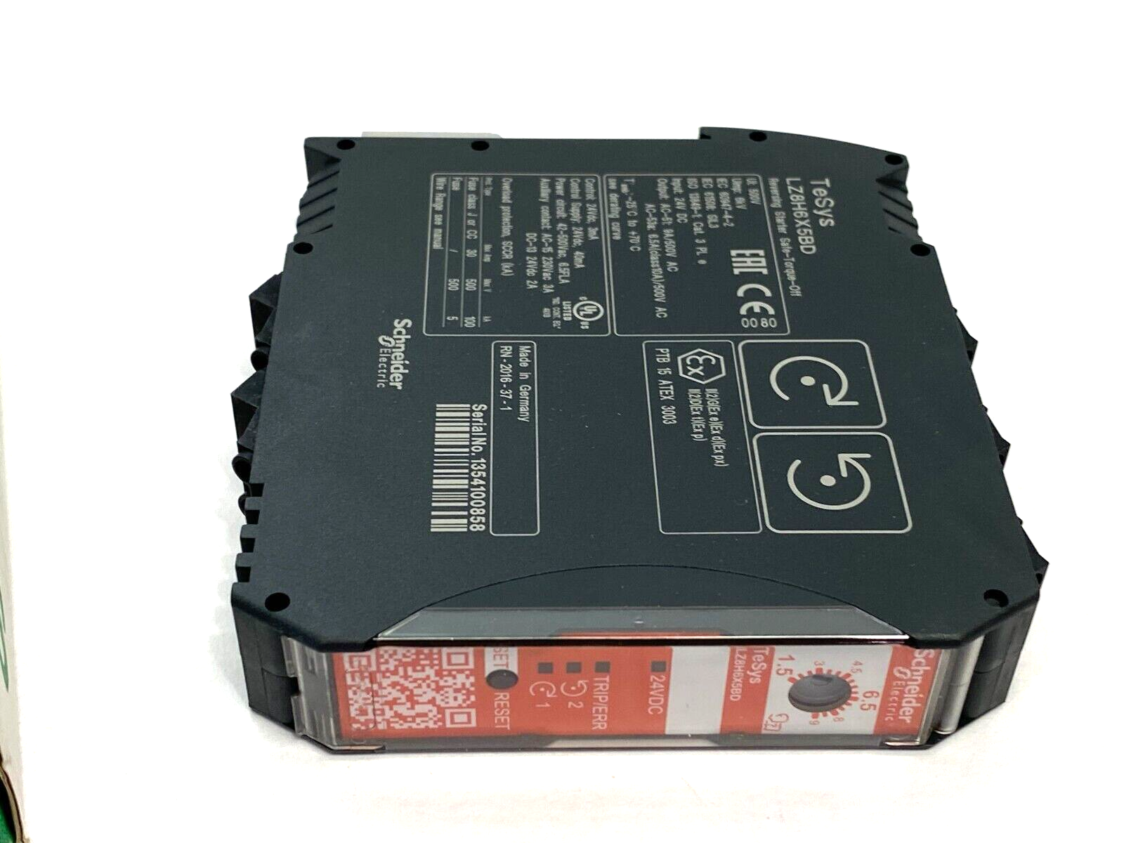 Schneider Electric LZ8H6X5BD TeSys Reversing Starter Safe-Torque-Off 24VDC - Maverick Industrial Sales