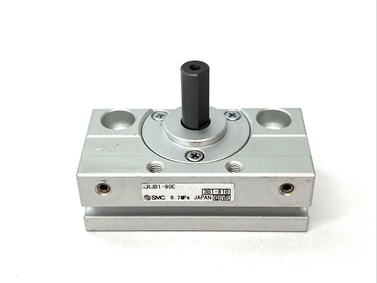 SMC CRJB1-90E Mini Rotary Actuator, Pneumatic 90-Degree Rotation - Maverick Industrial Sales