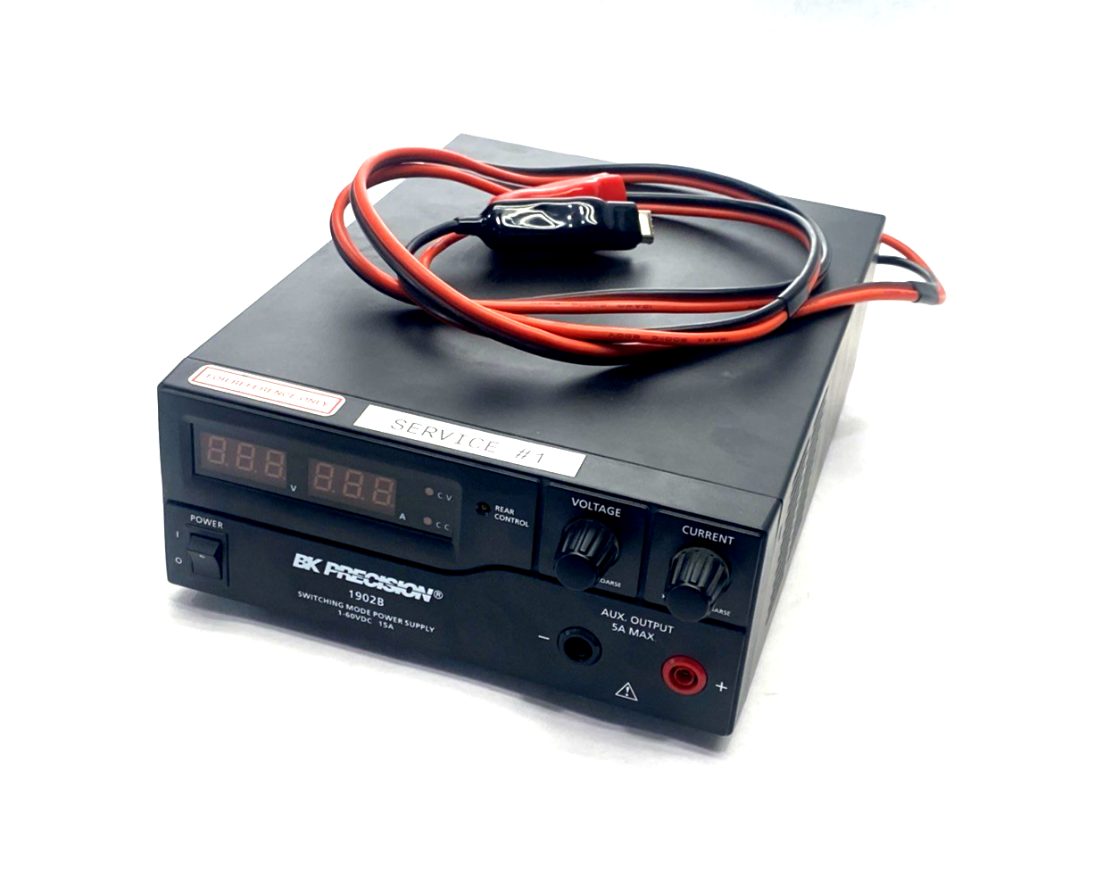 BK Precision 1902B Switching Mode DC power Supply 100-120VAC 1-60VDC 15A - Maverick Industrial Sales