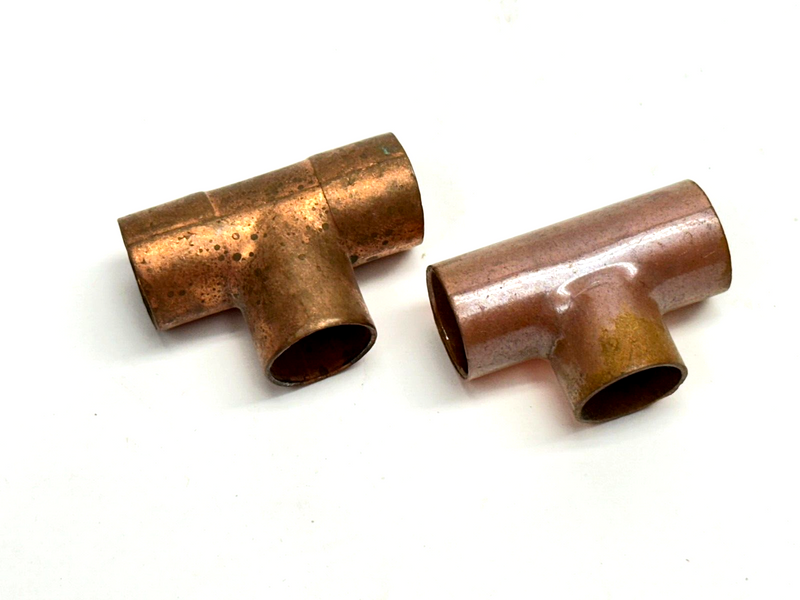 1/2" Tee C x C x C Copper LOT OF 2 - Maverick Industrial Sales