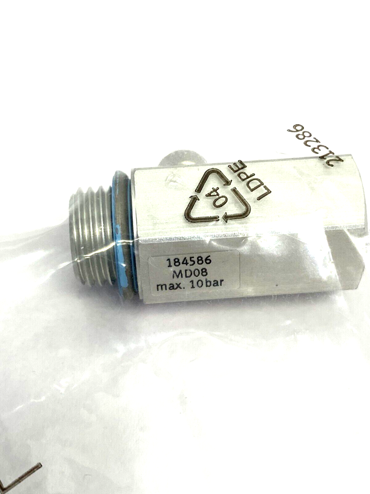 Festo HAB-1/4 Manual Override Exhaust Valve 184586 - Maverick Industrial Sales