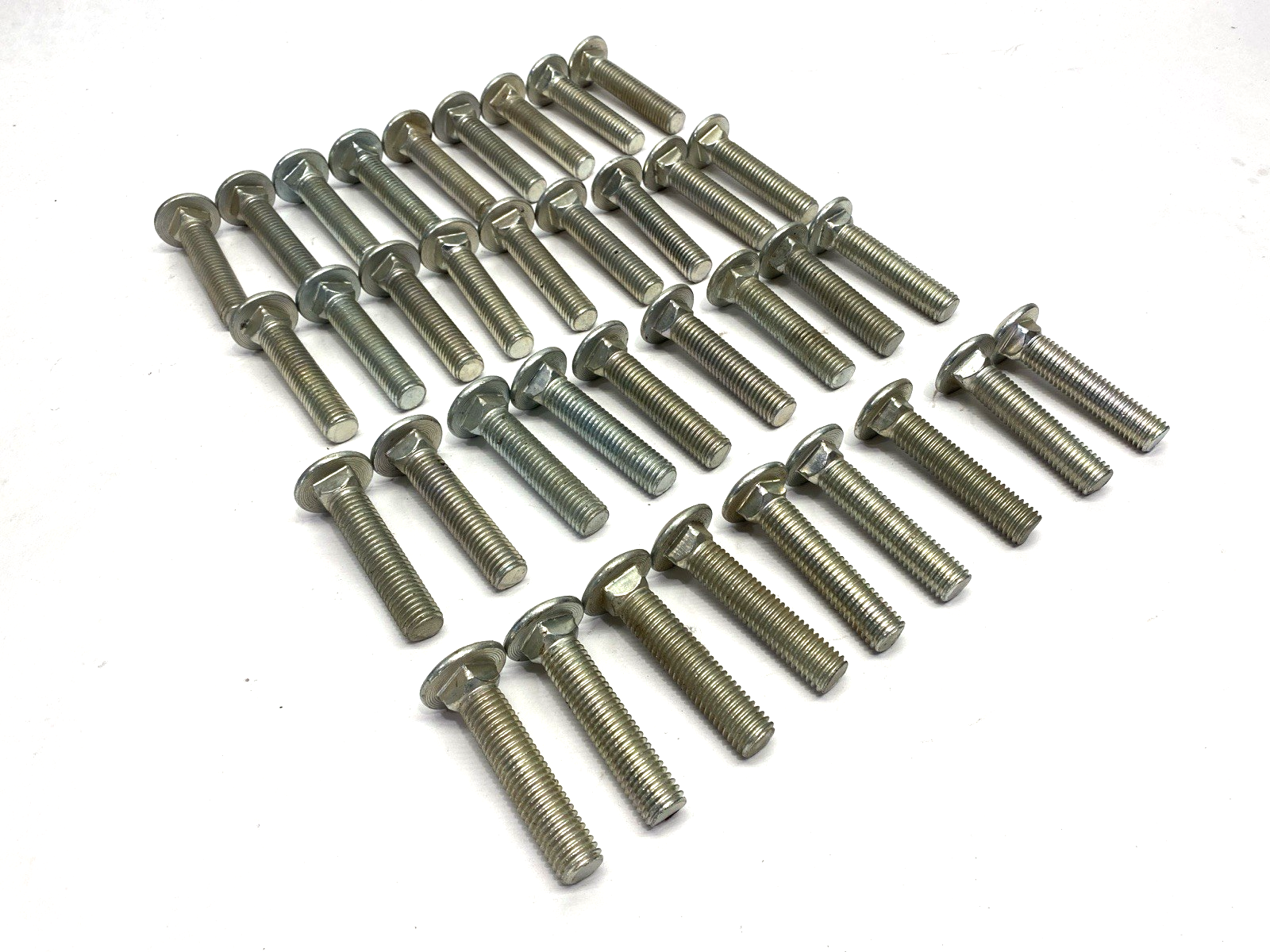 5/8"-11 x 3" Carriage Bolts Grade 2 LOT OF 36 SHELFWARE - New – Open box - Maverick Industrial Sales