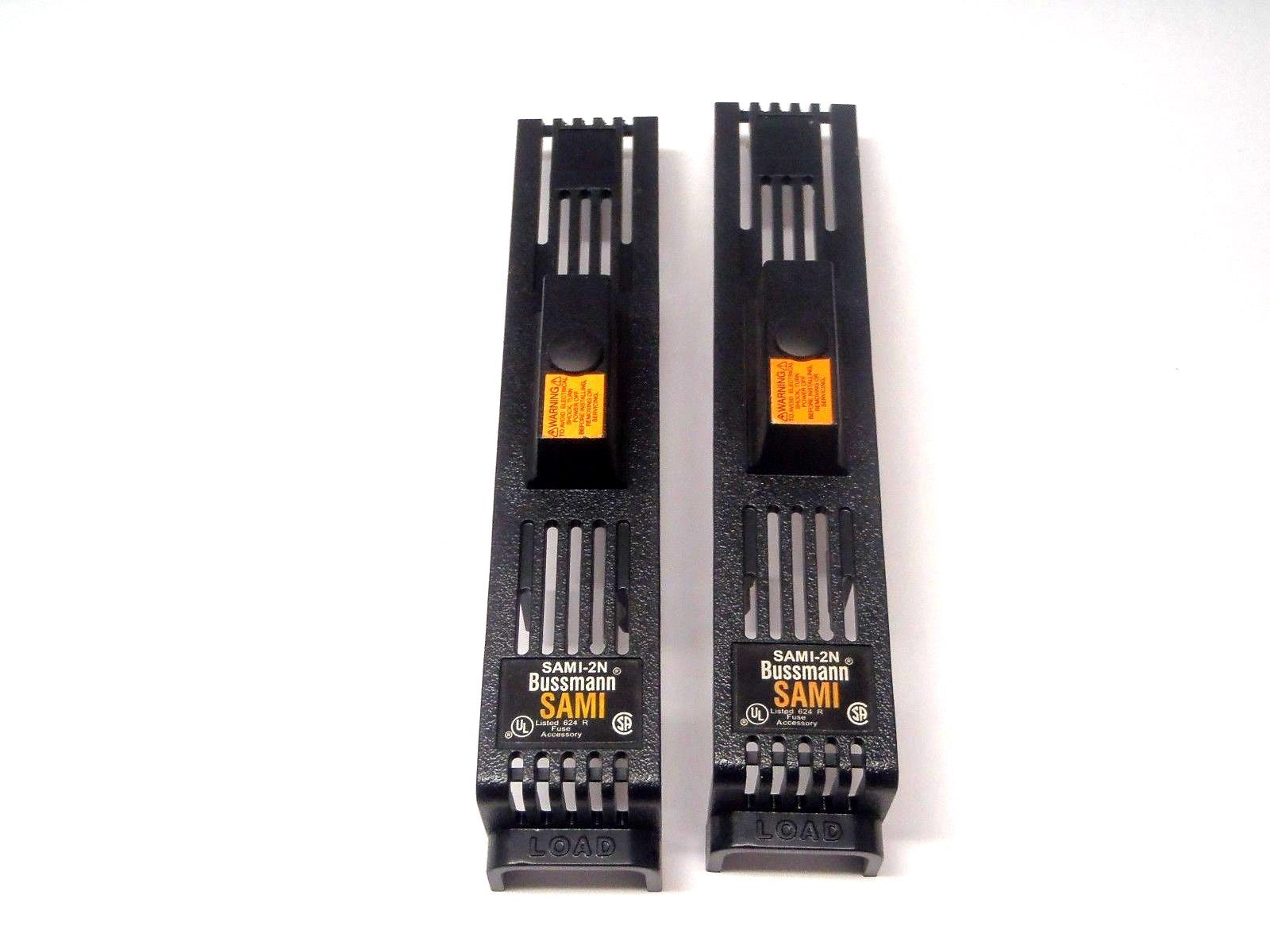 Lot of (2) Bussman SAMI-2N Fuse Indicating Holder Covers - Maverick Industrial Sales
