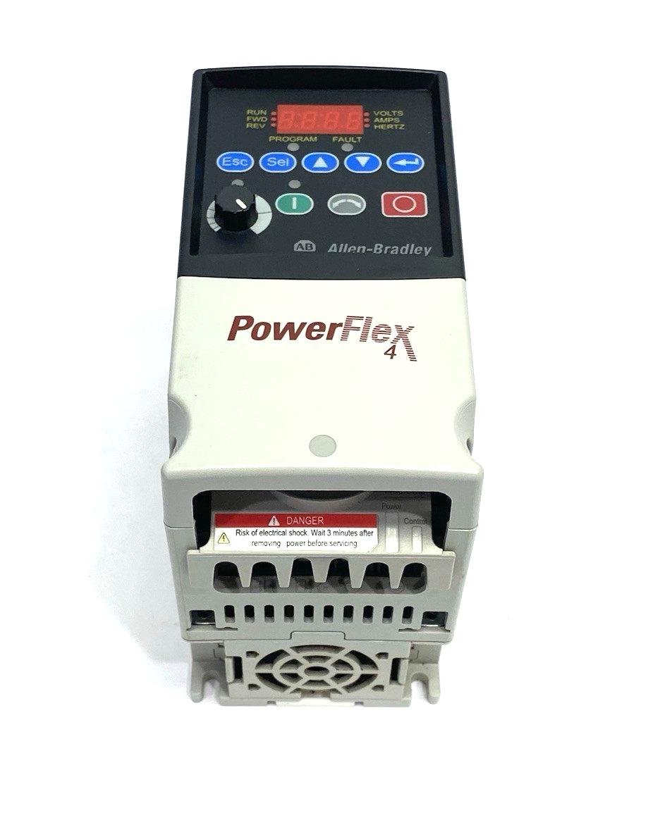 Allen Bradley 22A-D1P4N104 Ser. A PowerFlex 4- 0.4 kW (0.5 HP) AC Drive - Maverick Industrial Sales