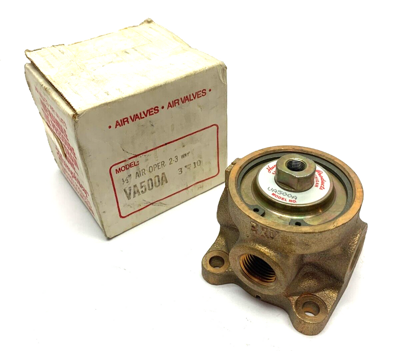 Humphrey VA500A Air Operated Vacuum Valve 1/2" 2-3 Way - Maverick Industrial Sales