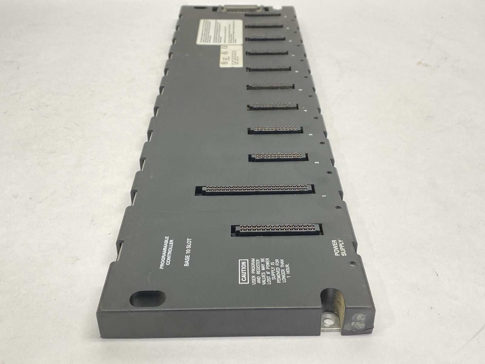 IC693CHS391J | GE Fanuc 10-Slot Base EMI Enhanced Base - Used - Maverick Industrial Sales