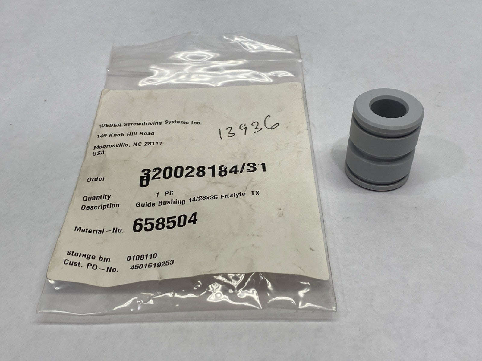 Weber 658504 Guide Bushing 14/28x35 - Maverick Industrial Sales