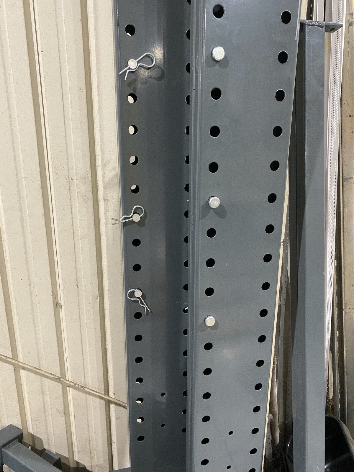 Uline H-3846 Single Sided Steel Cantilever 80 x 40 x 96", With 8 24 Inch Arms - Maverick Industrial Sales