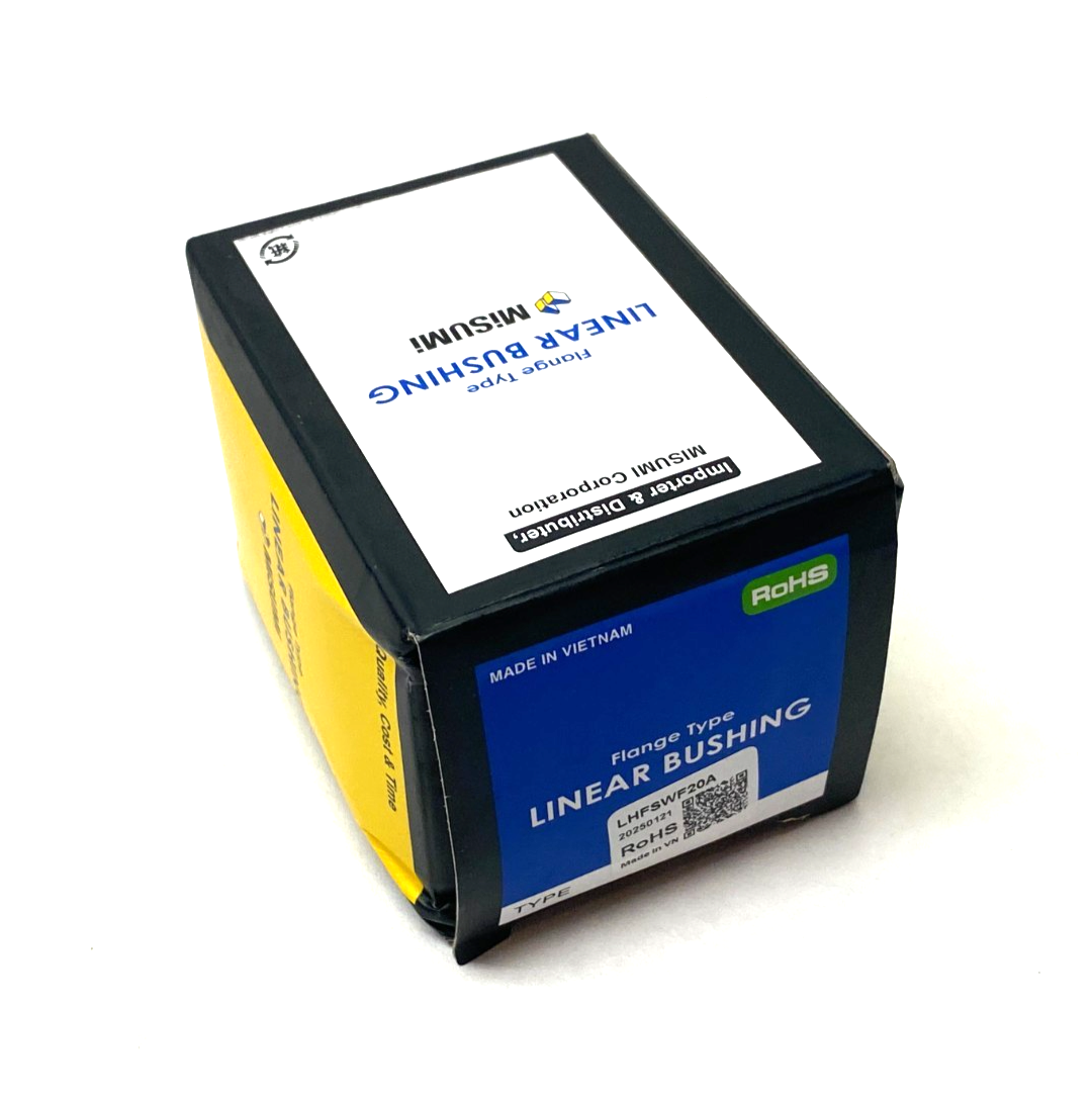 MiSUMi LHFSWF20A Flanged Linear Ball Bearing, Double - Maverick Industrial Sales
