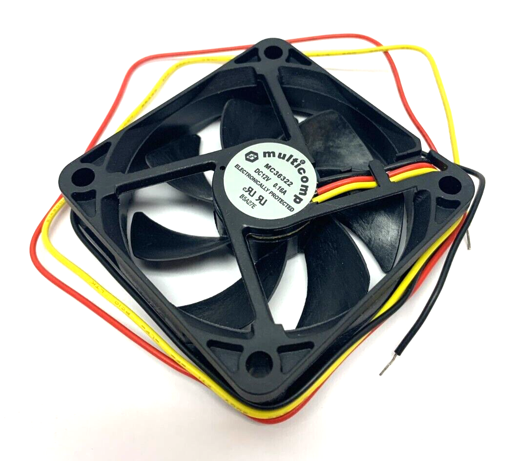 Multicomp MC36322 Axial Fan DC12V 0.16A - Maverick Industrial Sales