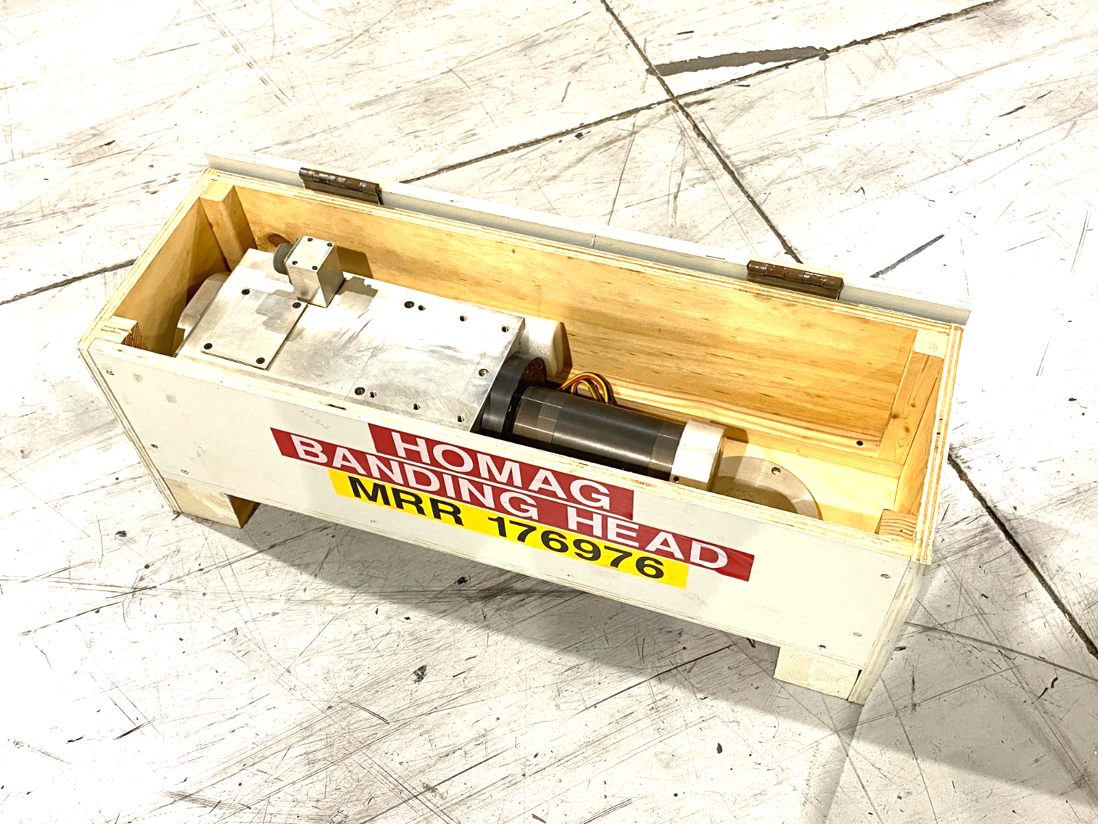 Homag 971803 Banding Head 220V 2,6A IP55 - Used - Maverick Industrial Sales