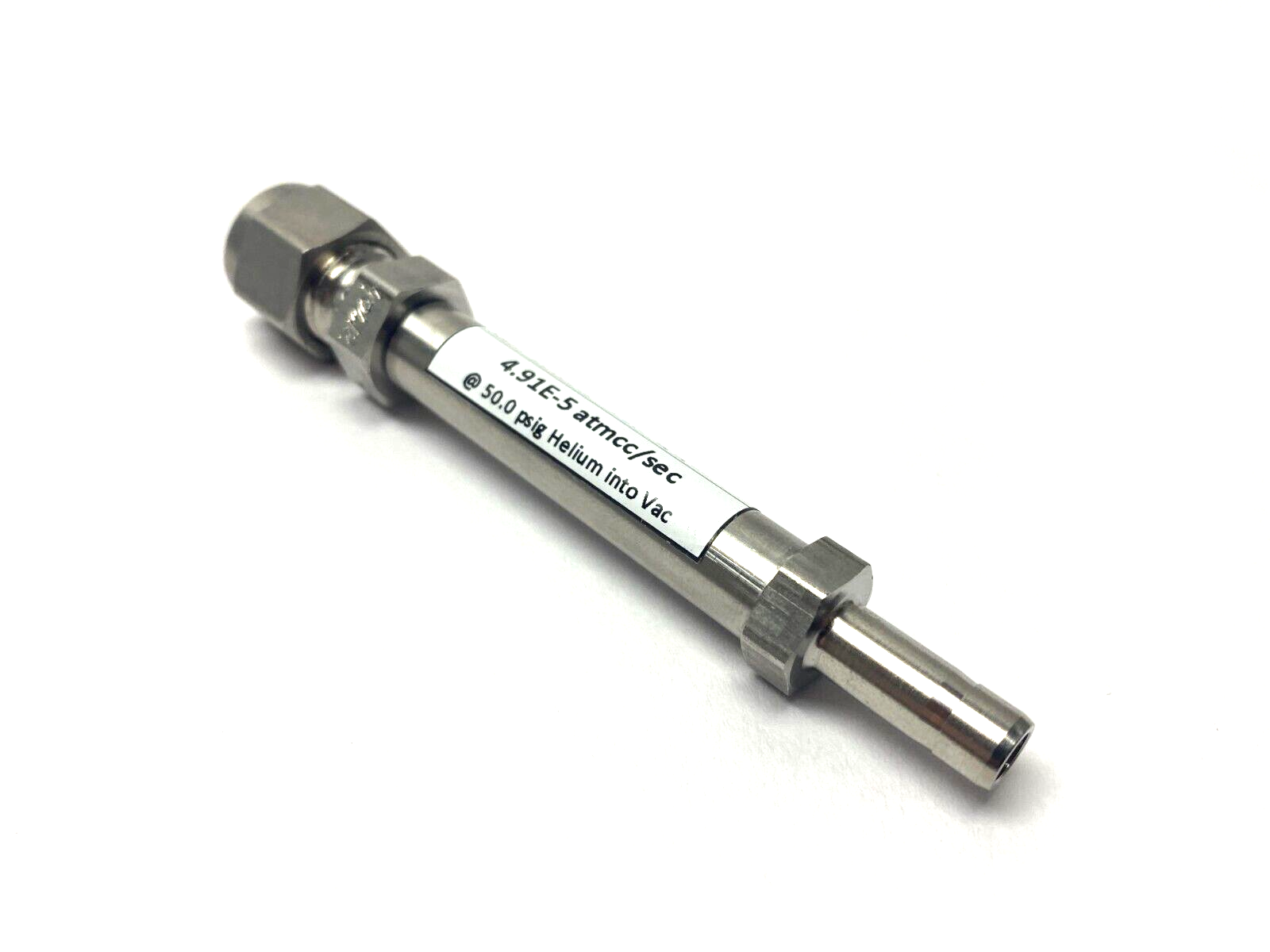 Inficon SPC-2017-G1 Helium Leak Detection Vacuum Jet Nozzle 4.91E-5 atmcc/sec - Maverick Industrial Sales